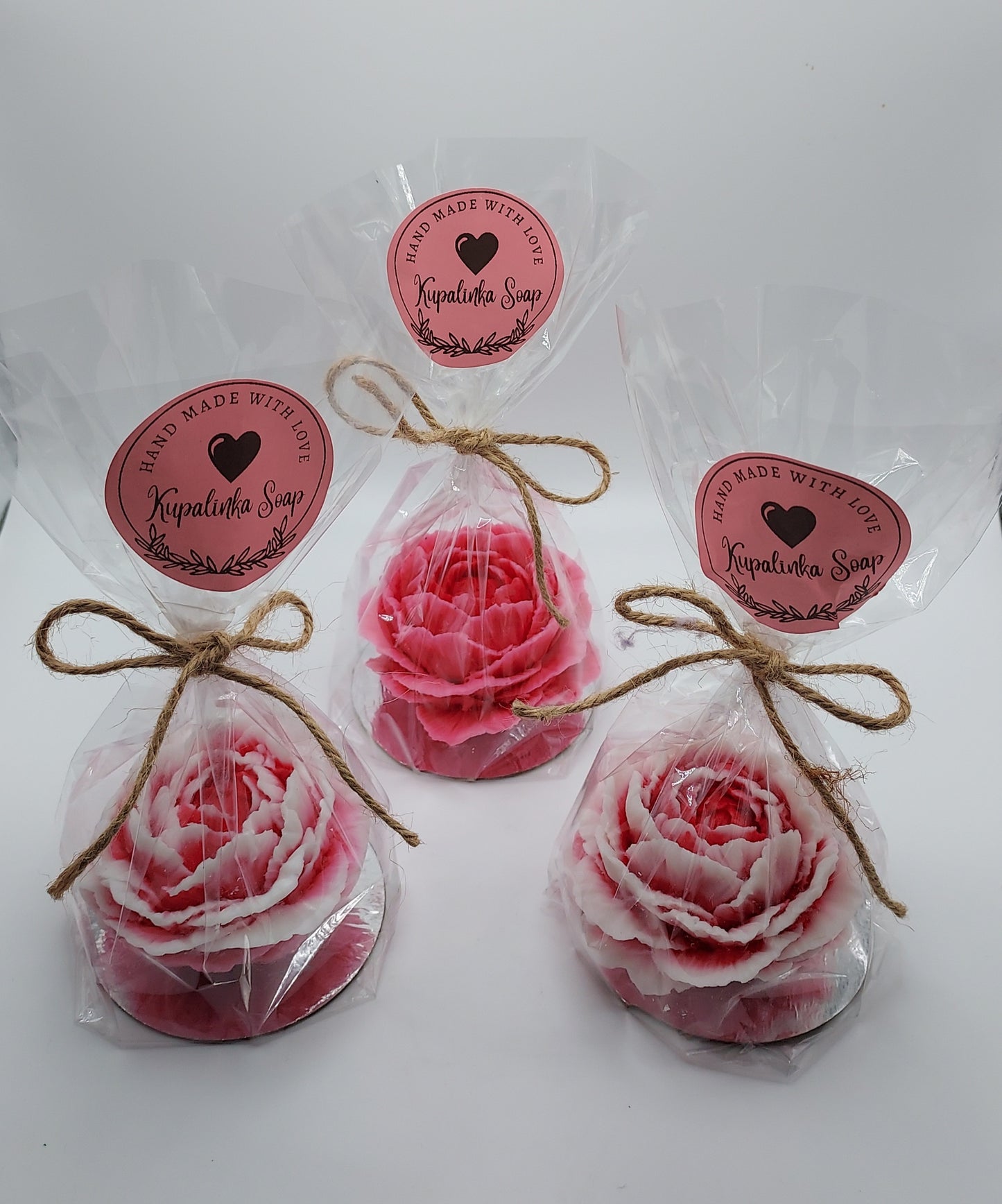 Peony Perfection Soap Flower - Ideal for Party Favors and Wedding Gifts