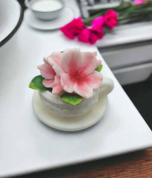 Cherry Blooming Soap Cup