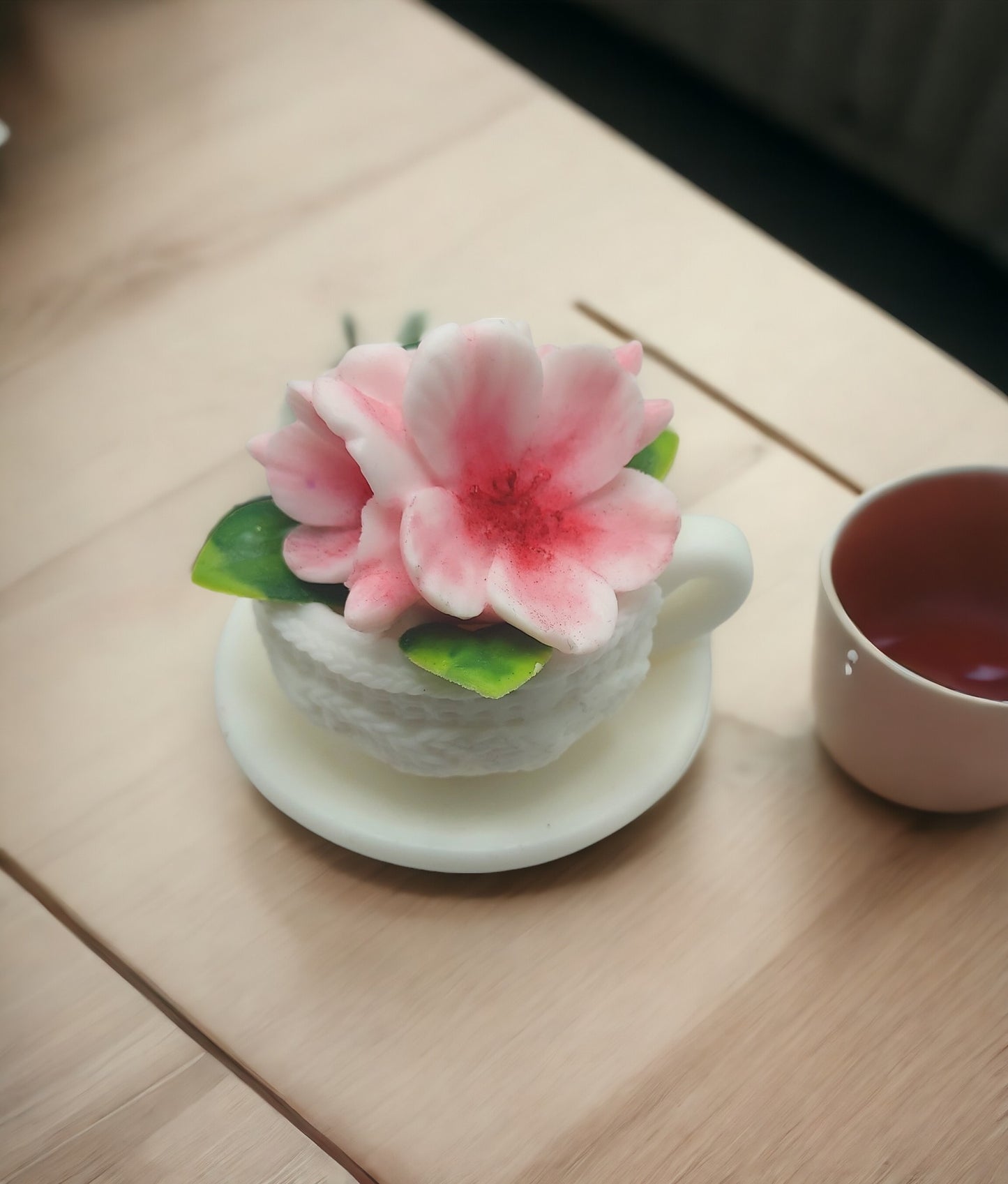 Cherry Blooming Soap Cup