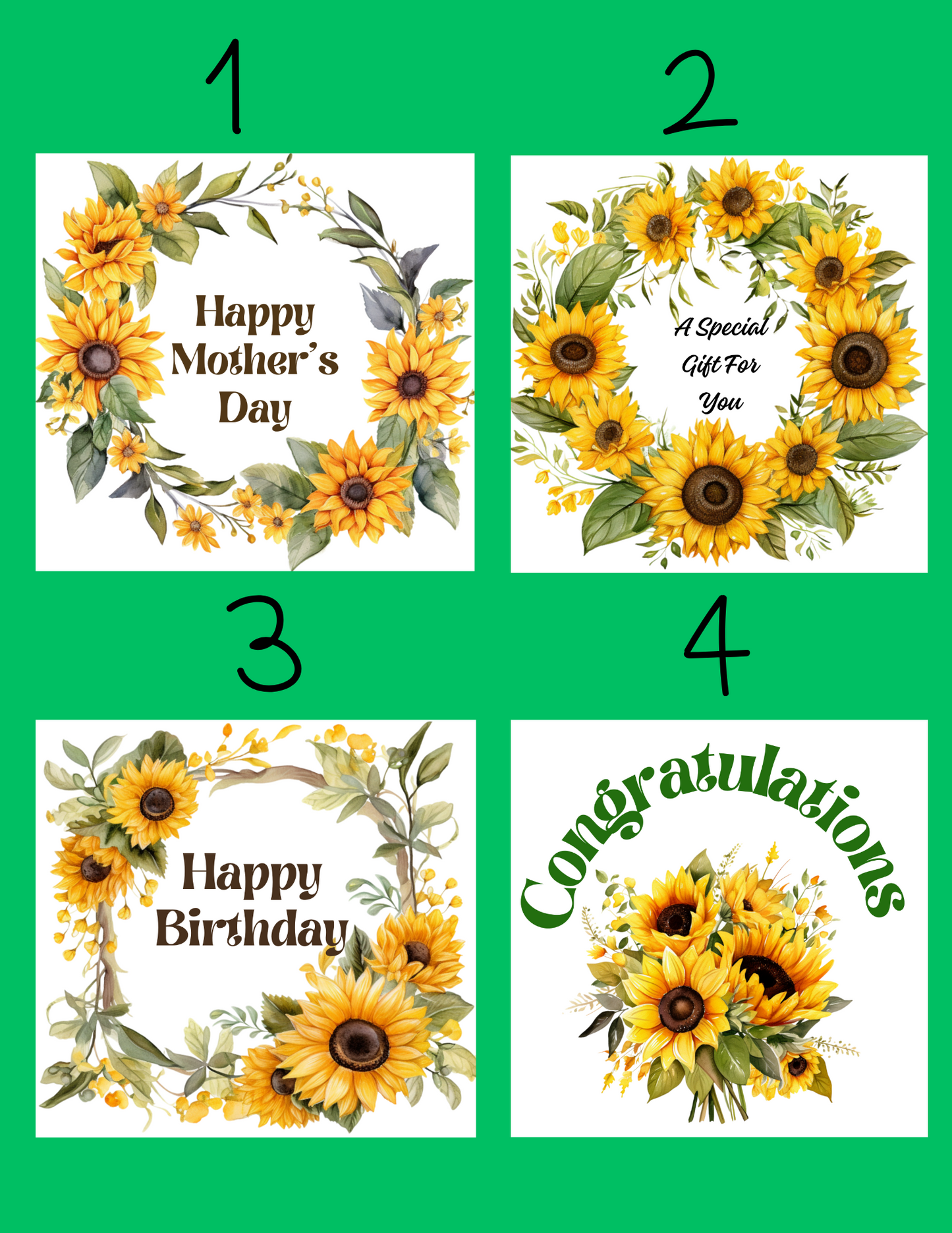 Sunflowers Soap in Wicker Basket and Lazy Cat Figure