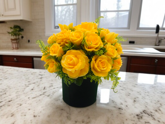 Sunlit Yellow Barcelona Dreams