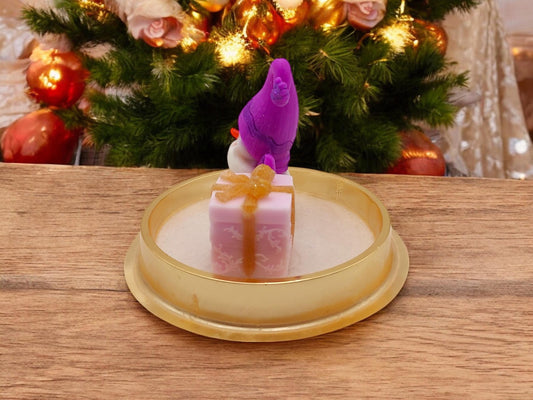 Snowman & Gift Box Soap Set – Handcrafted Christmas Soap