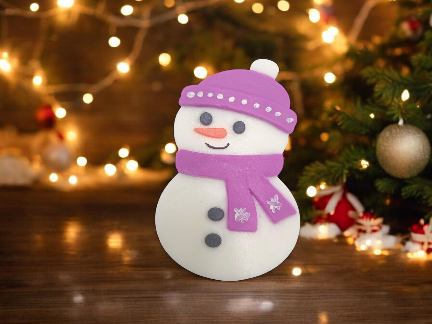 Snowman Christmas Soap - Moisturizing Soap
