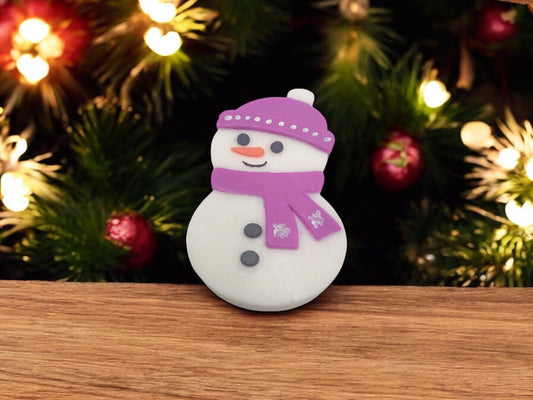 Snowman Christmas Soap - Moisturizing Soap