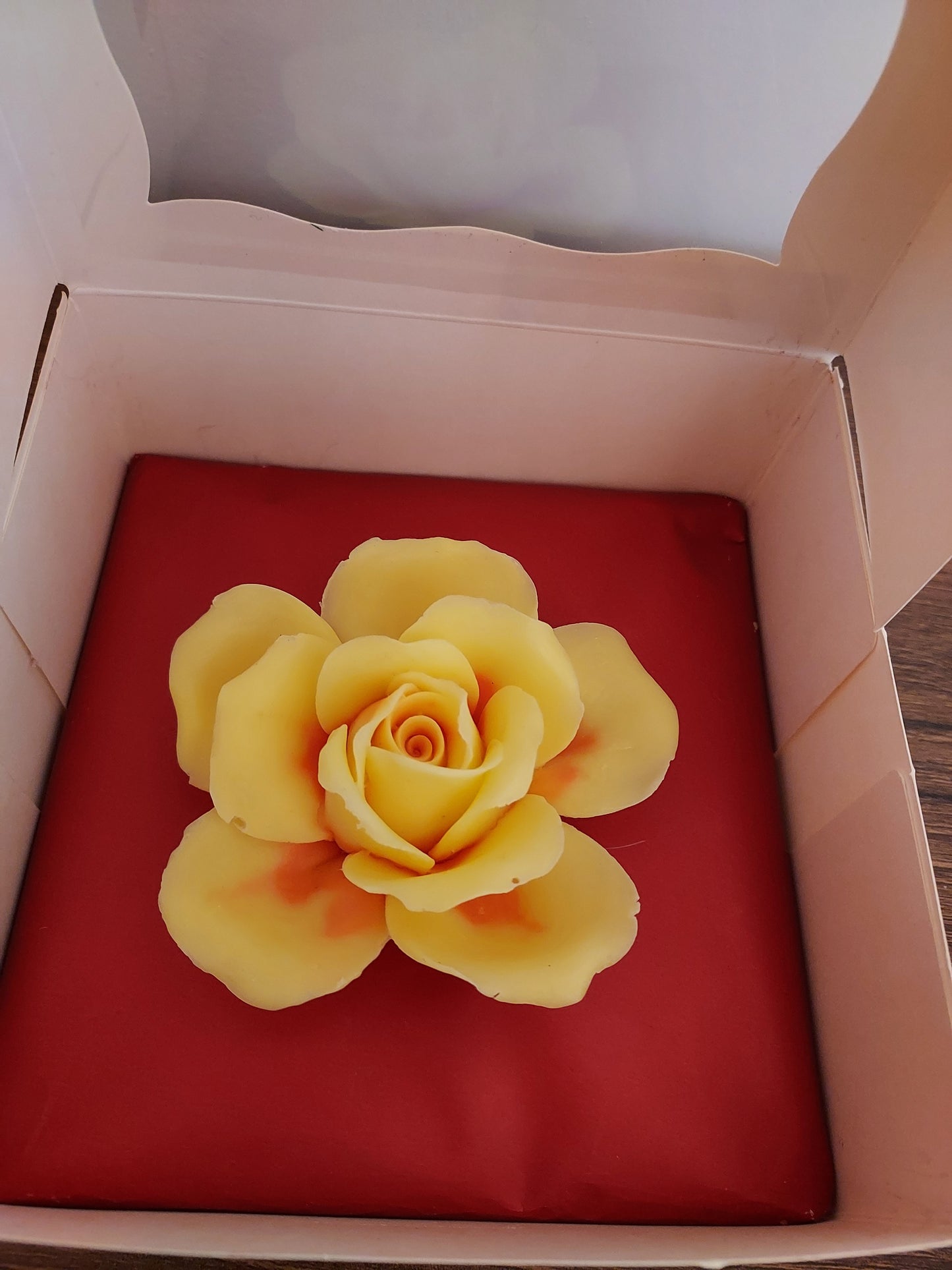 Extra Large Elegance: Handcrafted Soap Flower