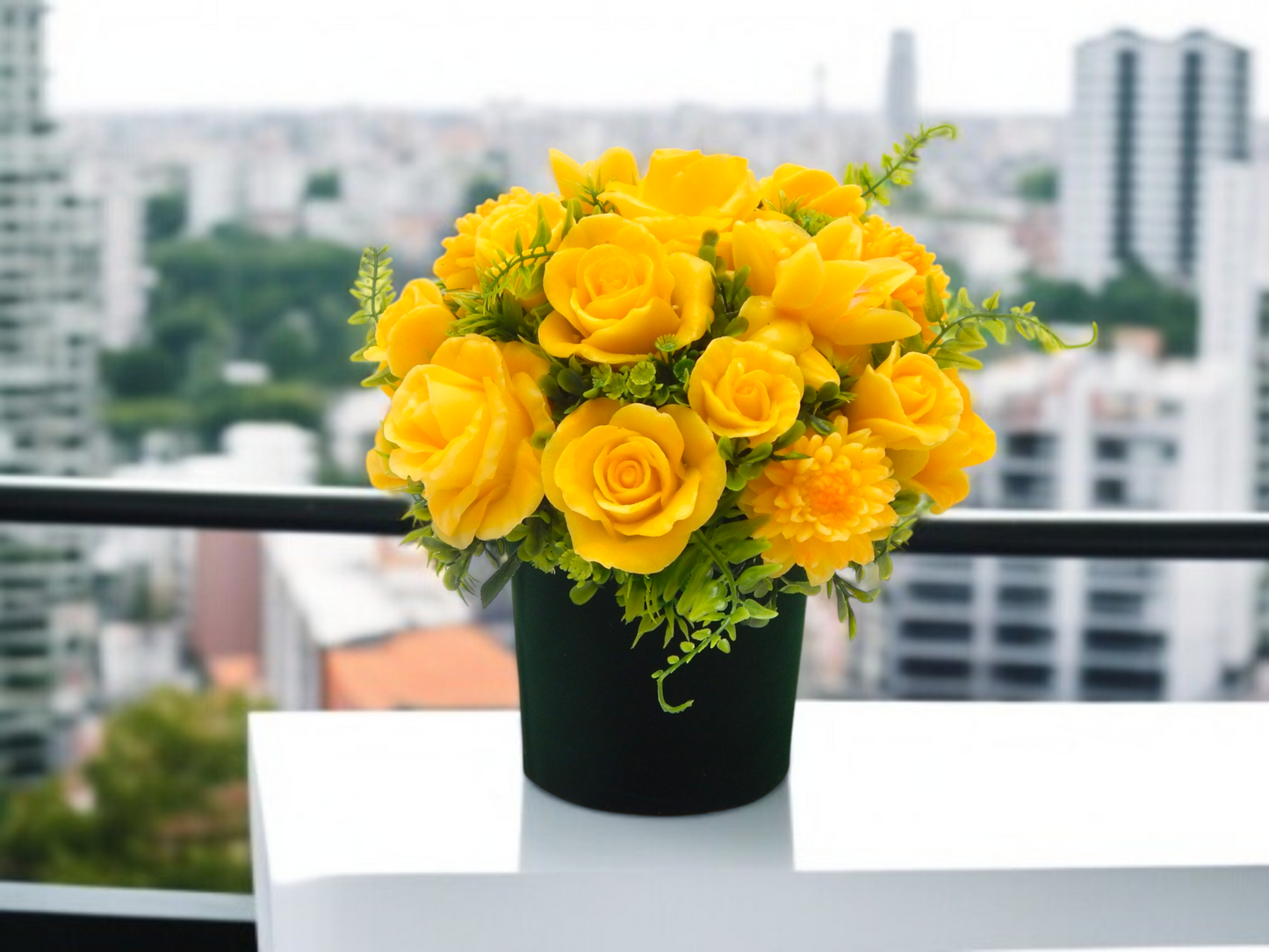 Sunlit Yellow Barcelona Dreams