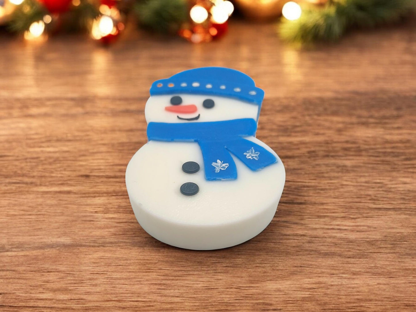 Snowman Christmas Soap  -  Moisturizing Soap