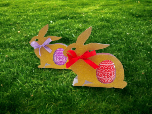 Easter Egg Soap in Bunny-Shaped Gift Package - Handcrafted Shea Butter Glycerin Soap - Perfect Easter Gift
